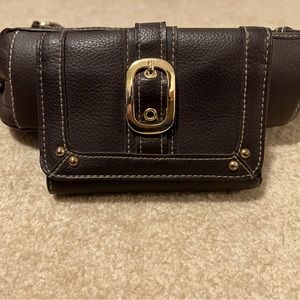 Chocolate Brown Chaps Ladies Wallet NWOT